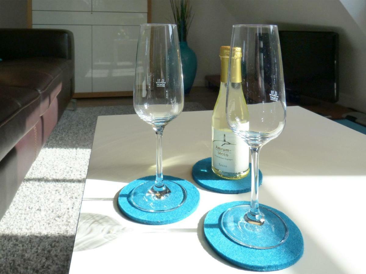 Haus Nordlicht Ferienwohnung *Bi A Maln* 네벨 외부 사진