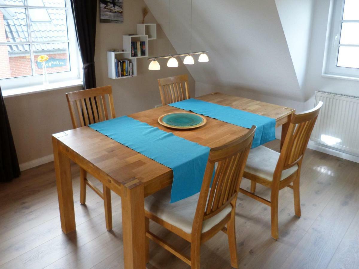 Haus Nordlicht Ferienwohnung *Bi A Maln* 네벨 외부 사진
