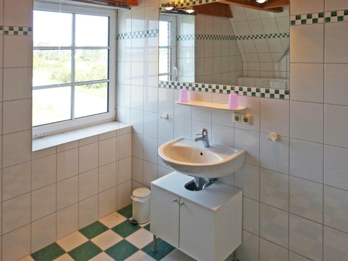 Haus Nordlicht Ferienwohnung *Bi A Maln* 네벨 외부 사진